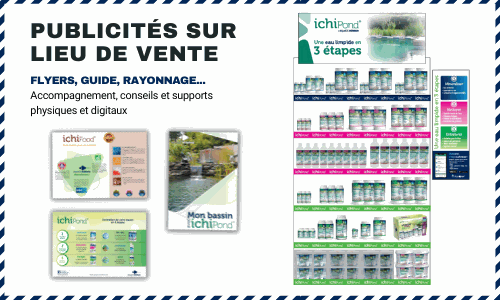 Publicités attrayantes sur lieu de vente (flyers, catalogues, guide)